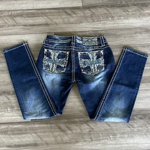 Miss me Jeans MID-RISE SKINNY SIZE 28